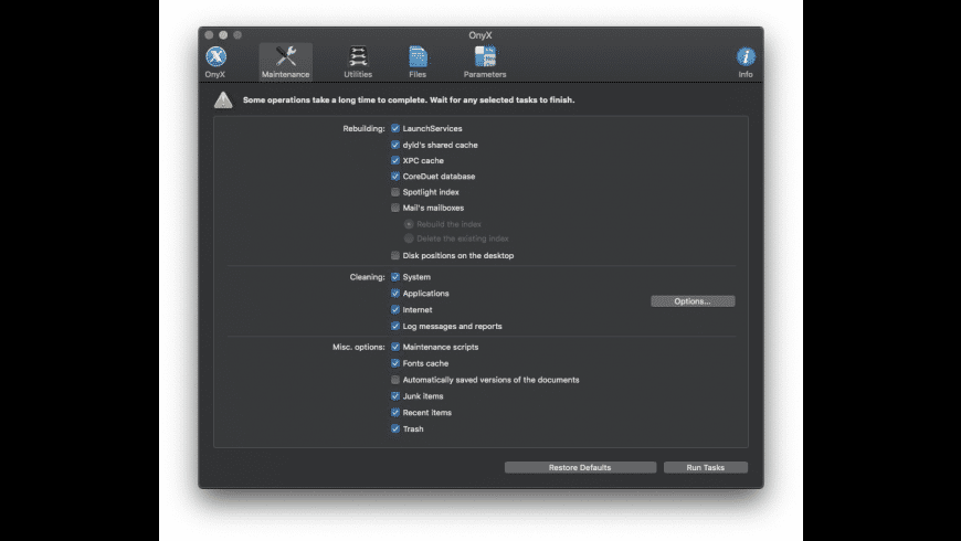 Mac mini maintenance onyx download for windows 7